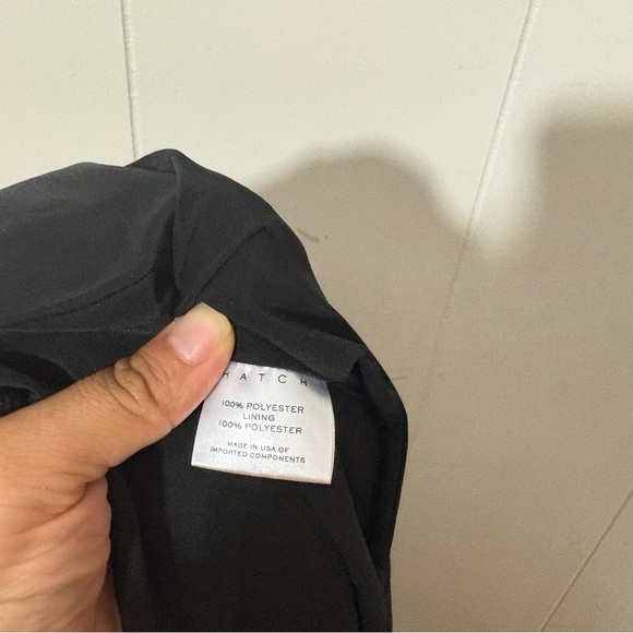 Hatch The Tia Maternity Dress Black Size 1 - Picture 8 of 10